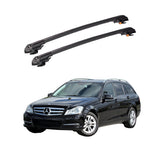 MERCEDES-BENZ C-CLASS 2008-2014 TRX1 Thunder Carrier Barres transversales pour galerie de toit de voiture, 2 barres